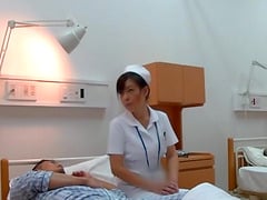 Pretty Japanese Nurse Amateur Takes Off Her Panties To Ride